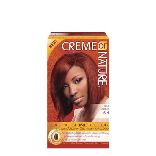 Creme Of Nature Ladies Gel Colour With Argan Oil 6.4 Red Copper