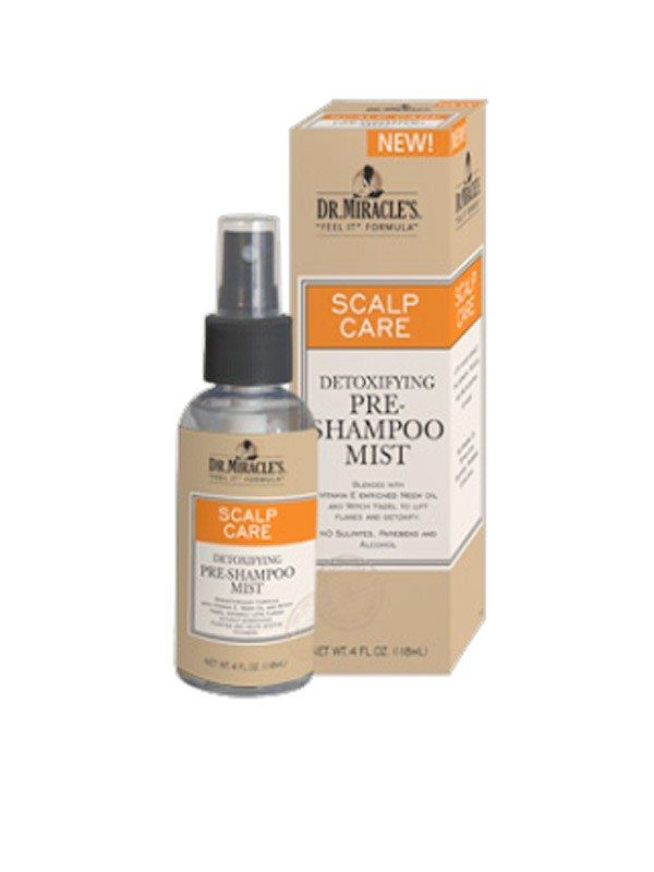 Dr Miracle Scalp Care Detoxifying Pre Shampoo 4oz New Dm802