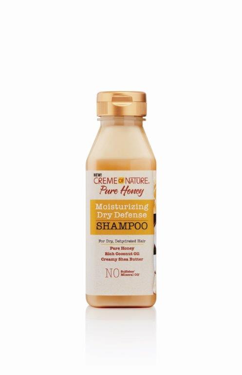 Creme Of Nature Pure Honey Haarpflege-Set - Shampoo, Conditioner & Leave-In-Entwirrer, Sulfatfrei
