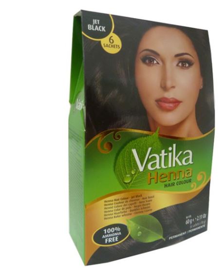 Vatika Henna Hair Colour Jet Black - Janson Beauty