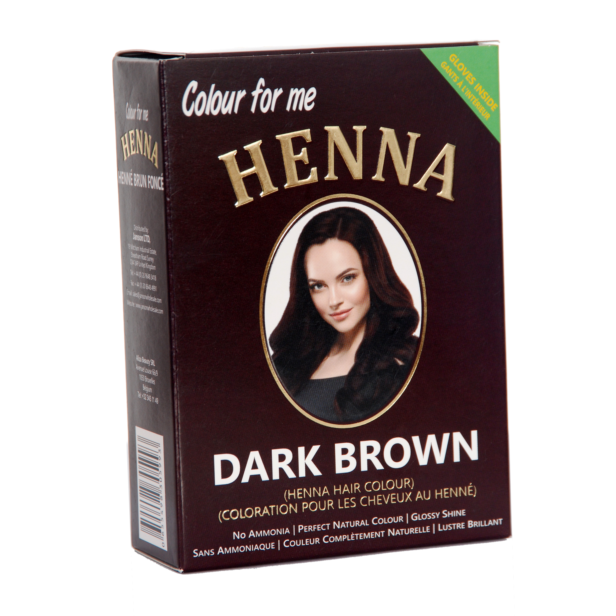 Color For Me Henna Dye Dark Brown - Janson Beauty